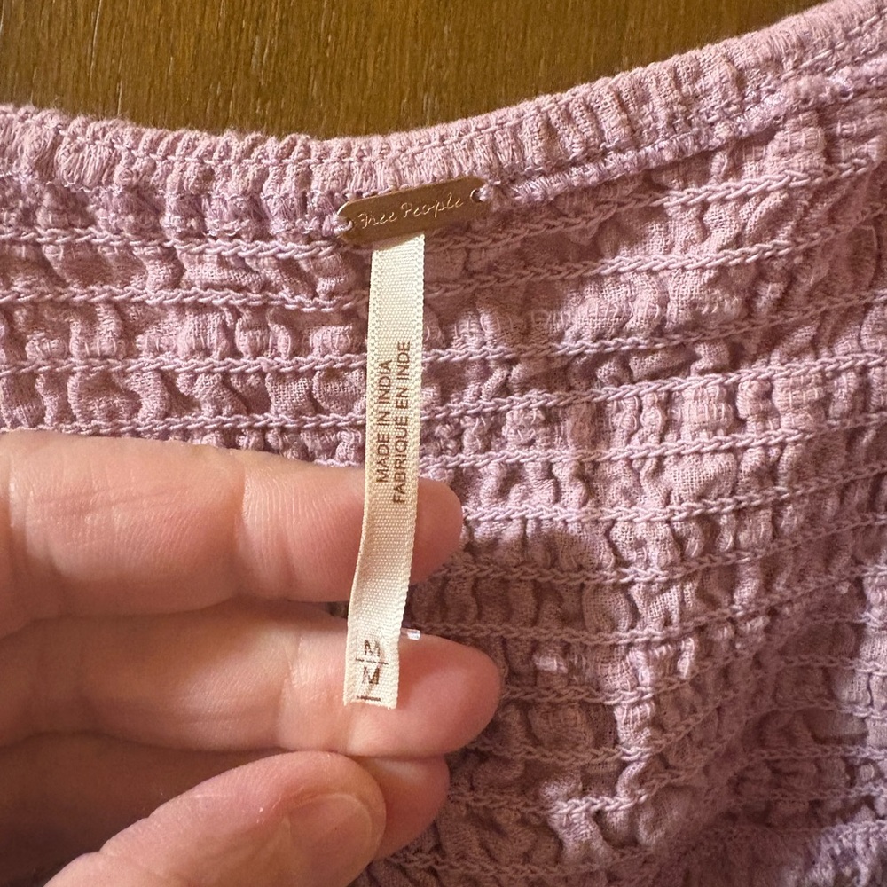 NWT Free People Endless Summer Extra Dose Cut-Out Midi Dress in Lilac - Picture 4 of 10